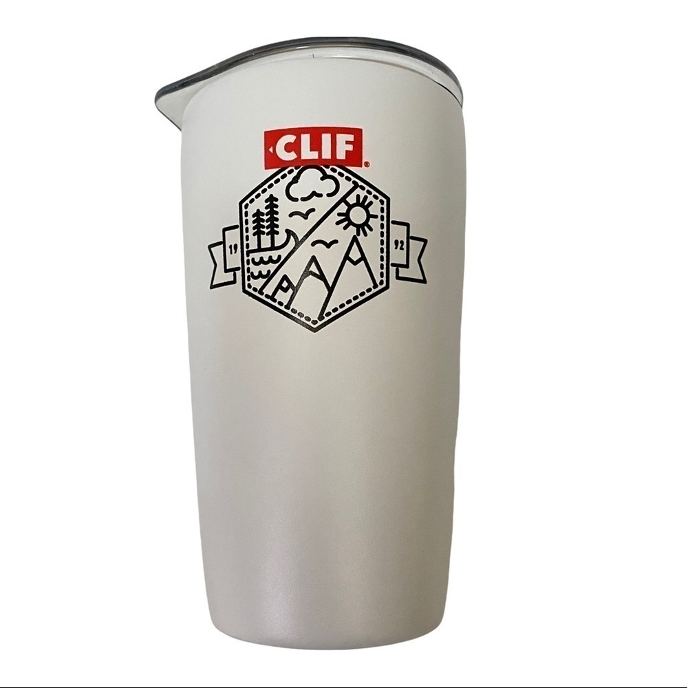 MiiR x Clif VI White Tumbler Vacuum Insulation Cold/Hot 12 oz NWT